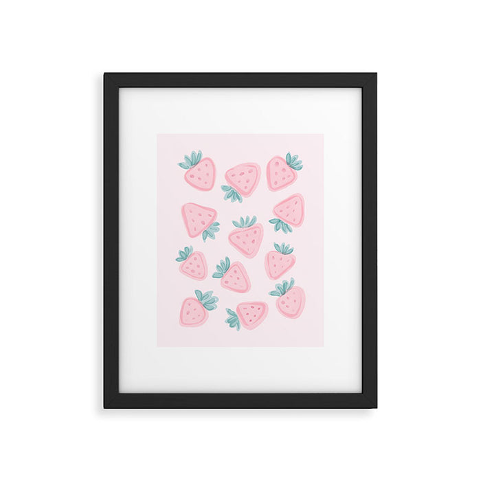 Sweet Strawberries Framed Art Print Gallery Image 1