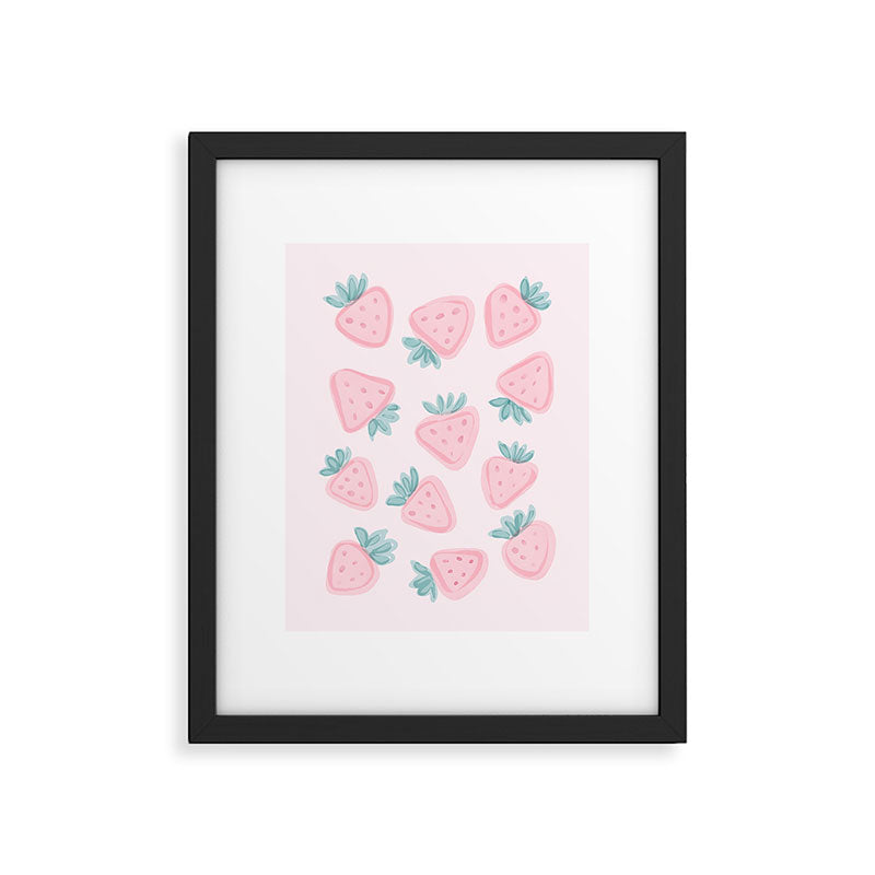 Sweet Strawberries Framed Art Print Gallery Image 5
