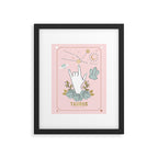 Taurus Zodiac Series Framed Art Print Gallery Image 4