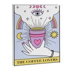 The Coffee Lovers Tarot Canvas Print Gallery Image 6
