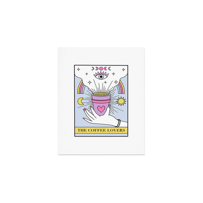 The Coffee Lovers Tarot Art Print Gallery Image 1