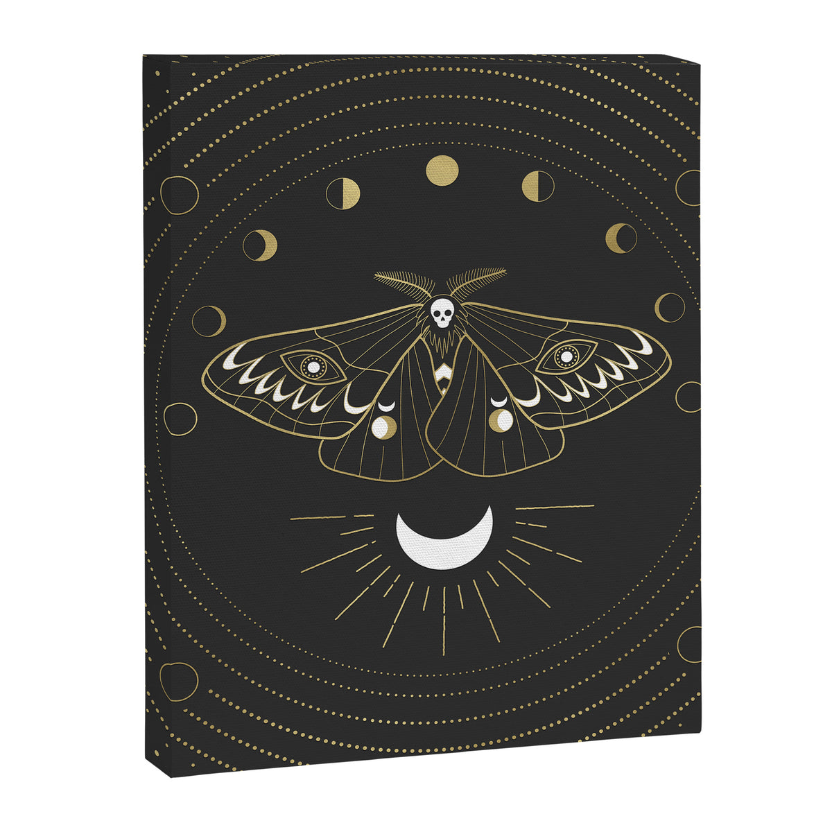 The Moon Moth Canvas Print Gallery Image 6
