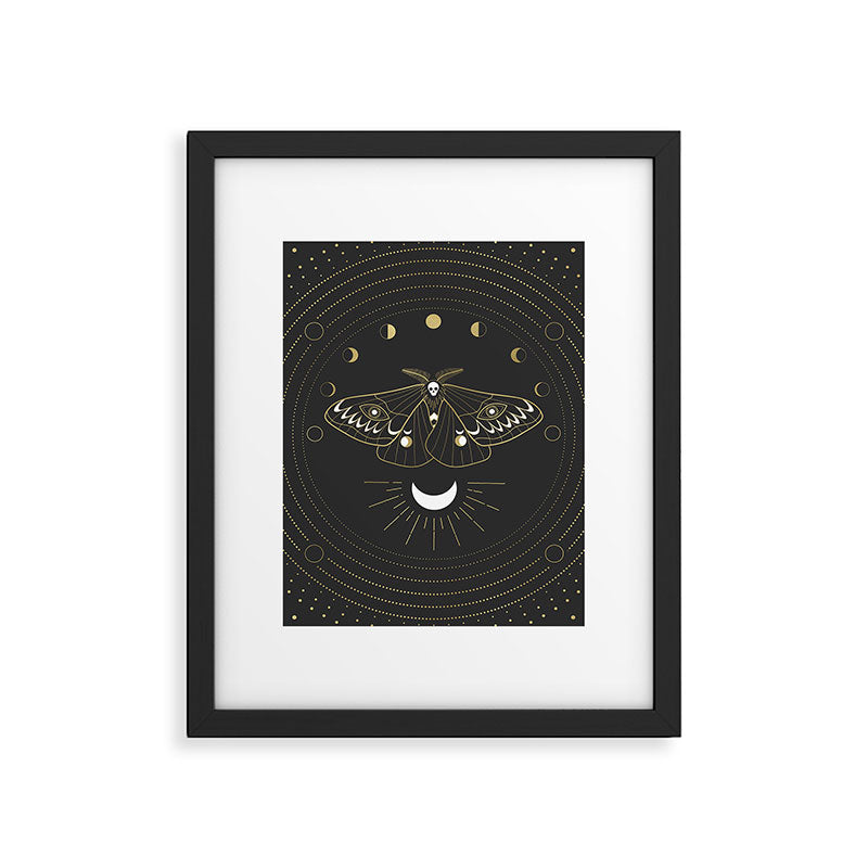 The Moon Moth Framed Art Print Gallery Image 5