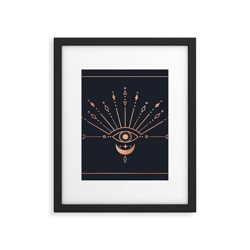 The Peacock Eye Framed Art Print Gallery Image 4