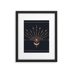 The Peacock Eye Framed Art Print Gallery Image 5