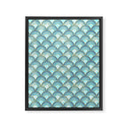 The Peacock Theme Framed Canvas Print Gallery Image 6