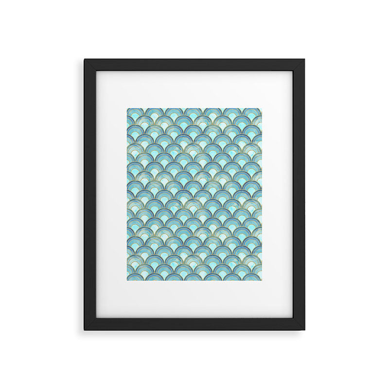 The Peacock Theme Framed Art Print Gallery Image 4