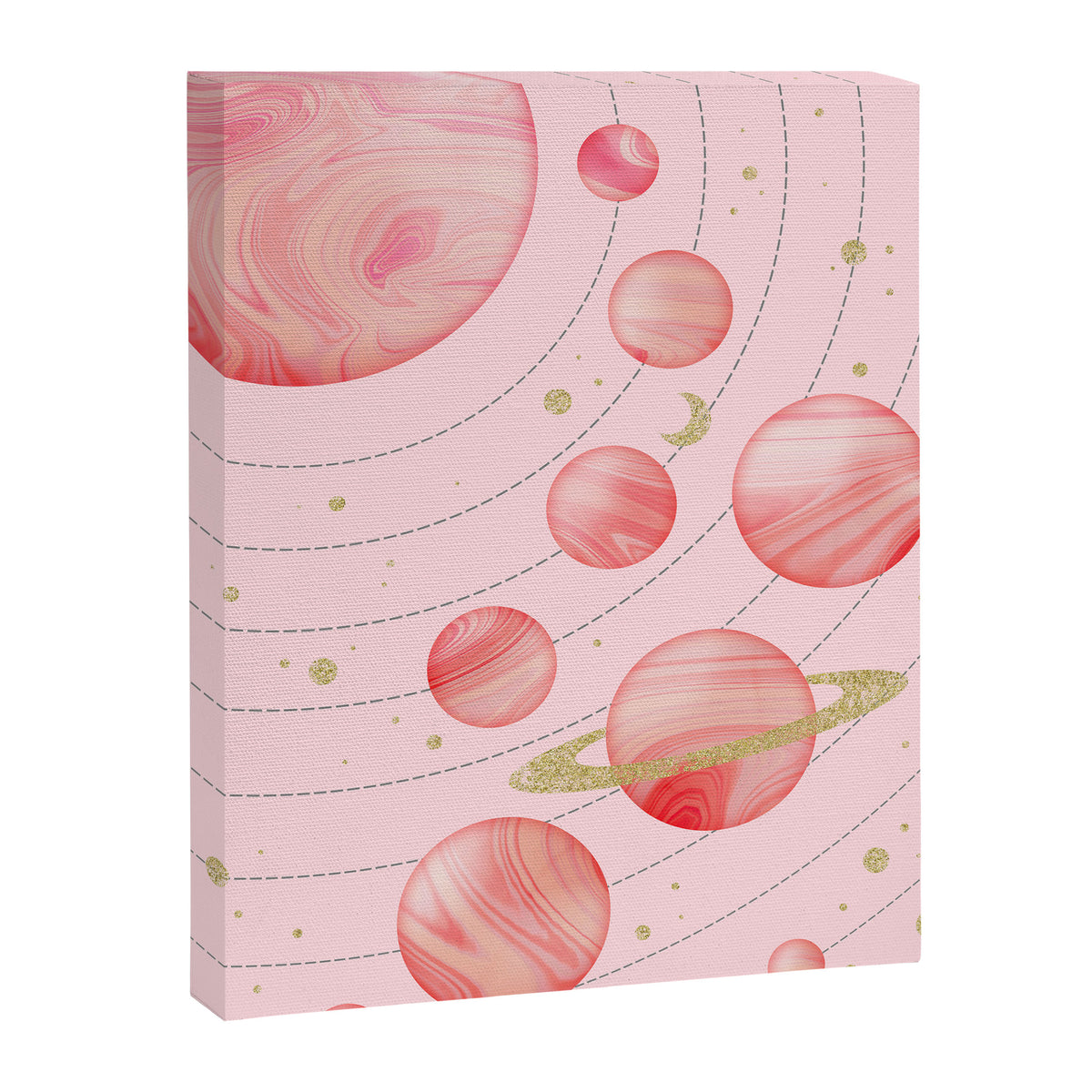 The Pink Solar System Canvas Print Gallery Image 6