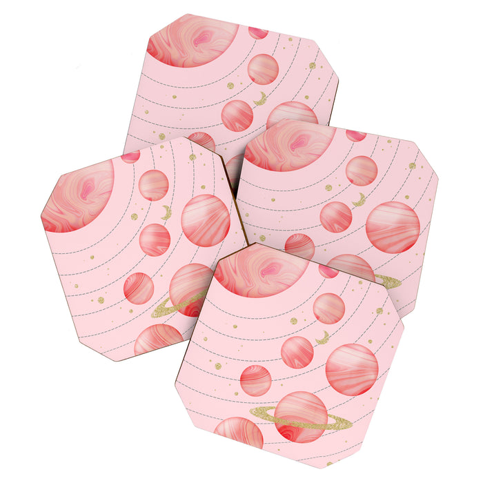 The Pink Solar System Coaster Gallery Image 1