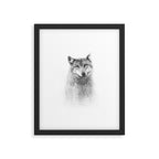 The Wolf and the Forest Framed Art Print Gallery Image 5