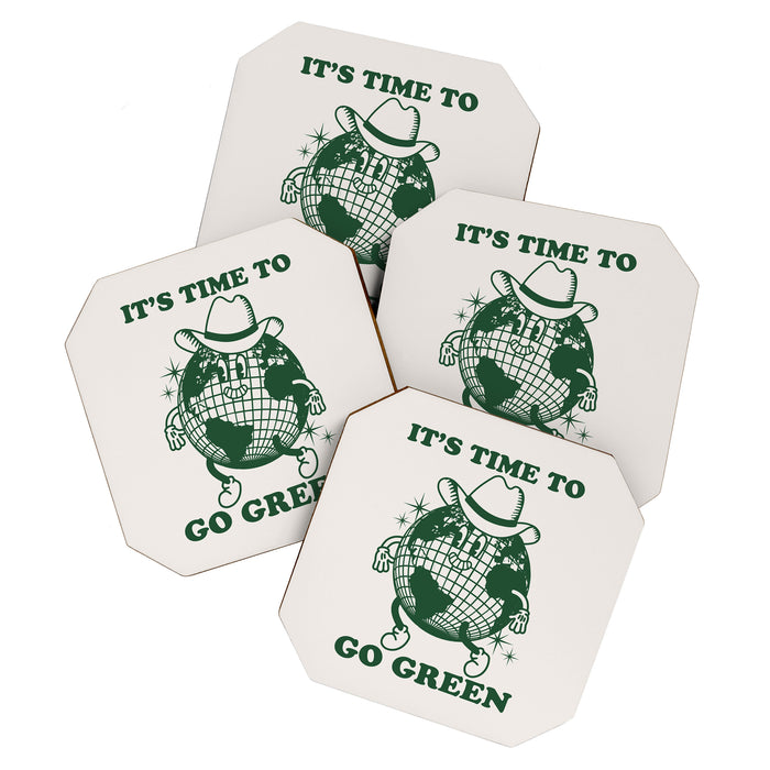 Time to Go Green Coaster Gallery Image 1