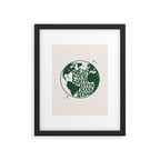 Treat our Earth with Kindness Framed Art Print Gallery Image 4