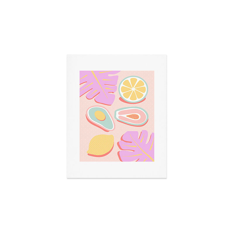 Tropical Juice Pop Art Print Gallery Image 1