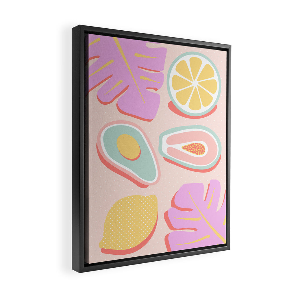 Tropical Juice Pop Framed Canvas Print Gallery Image 2