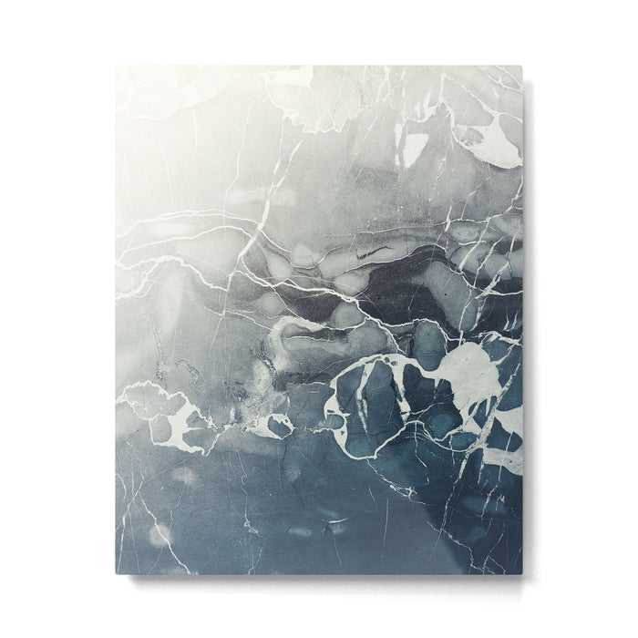 Ultramarine Marble Metal Print Gallery Image 1