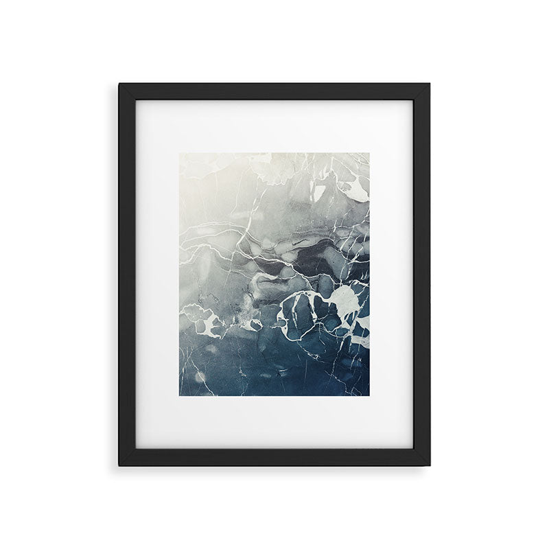 Ultramarine Marble Framed Art Print Gallery Image 5