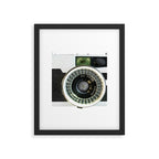 Vintage camera Framed Art Print Gallery Image 5