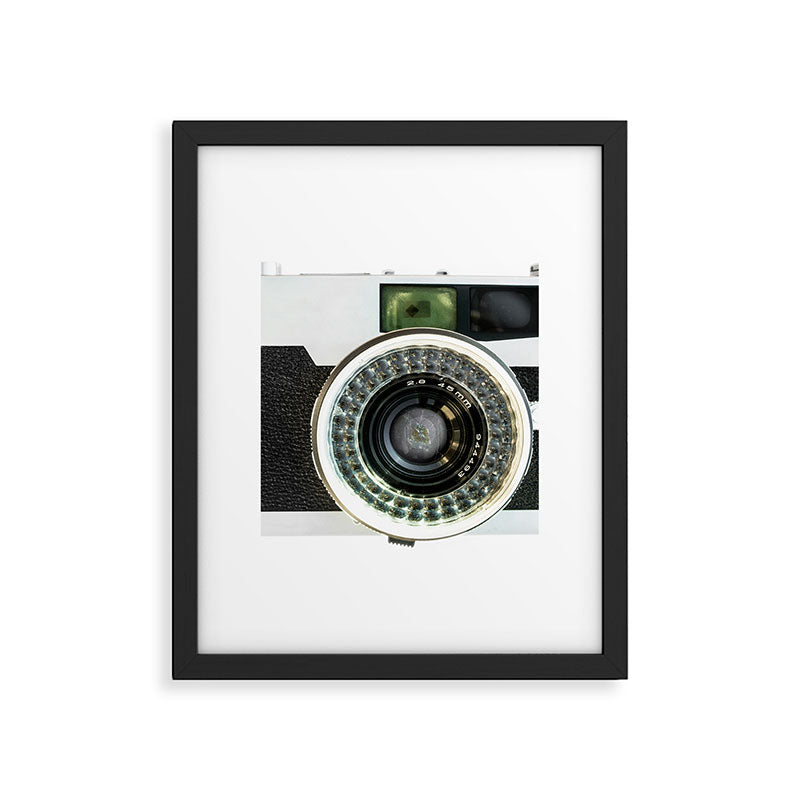 Vintage camera Framed Art Print Gallery Image 5