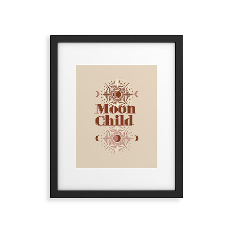 Vintage Moon Child Framed Art Print Gallery Image 5