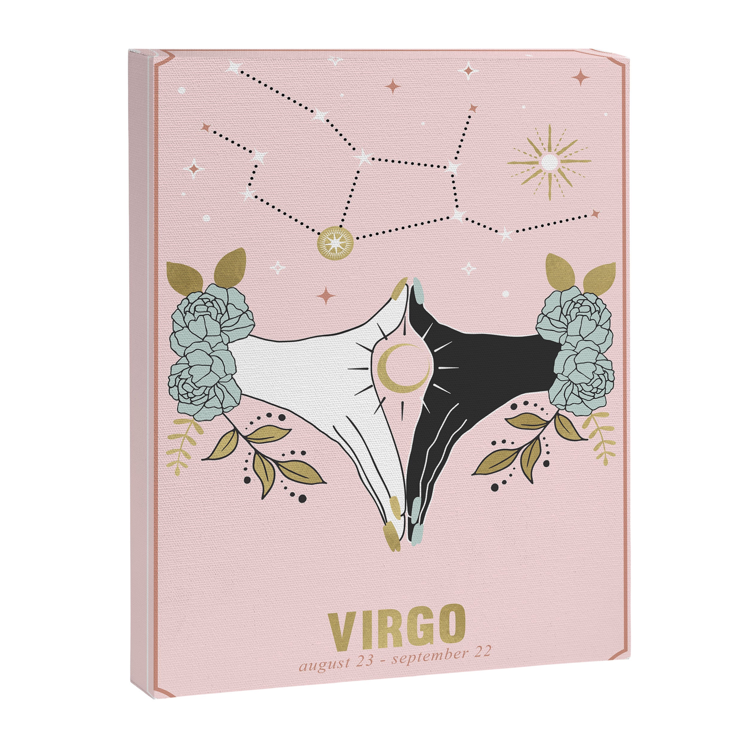 Virgo Zodiac Series Canvas Print Gallery Image 6
