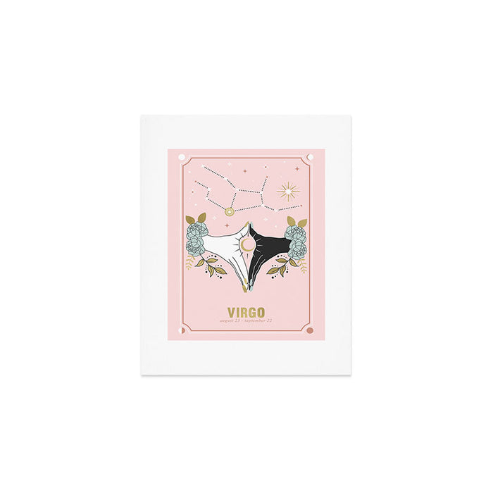 Virgo Zodiac Series Art Print Gallery Image 1