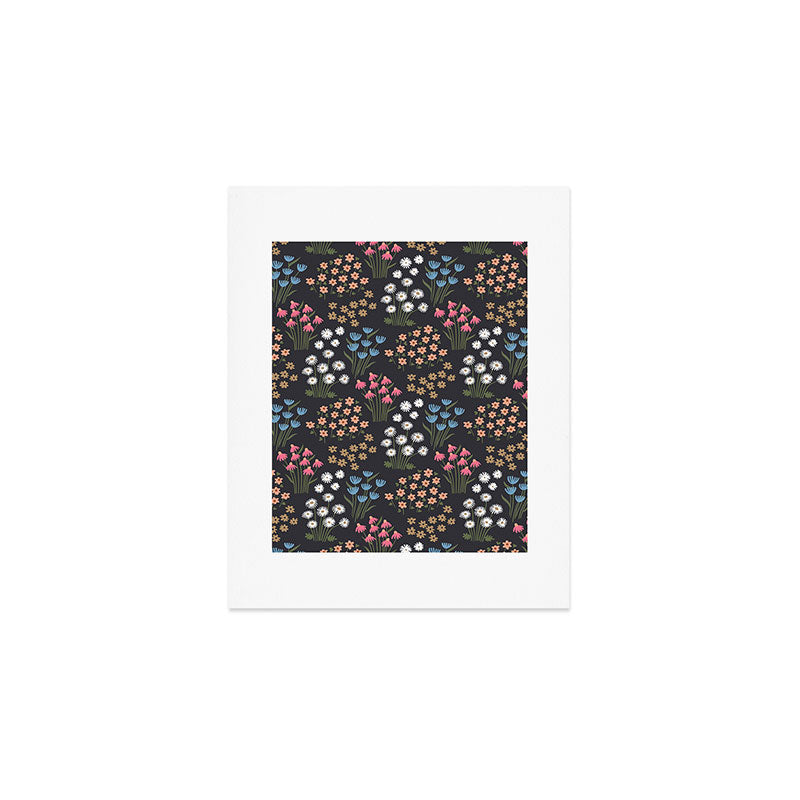 Wildflower Garden Delight Art Print Gallery Image 1