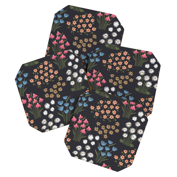 Wildflower Garden Delight Coaster Gallery Image 1