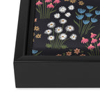 Wildflower Garden Delight Framed Canvas Print Gallery Image 3