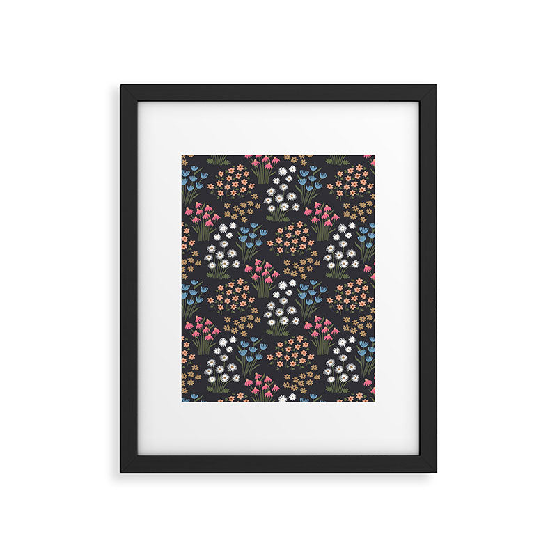 Wildflower Garden Delight Framed Art Print Gallery Image 5