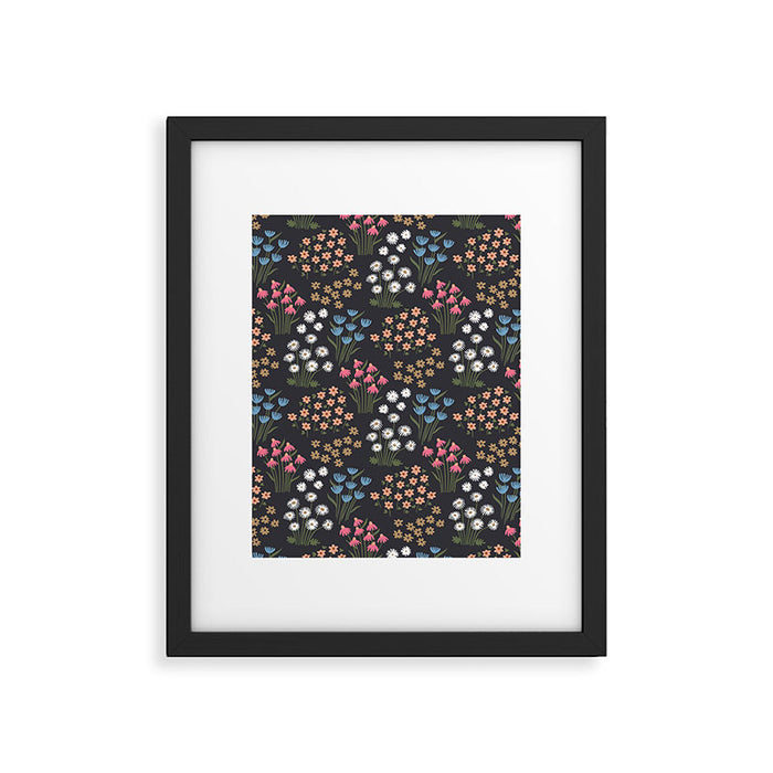 Wildflower Garden Delight Framed Art Print Gallery Image 1