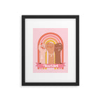 Yes Girl Framed Art Print Gallery Image 6