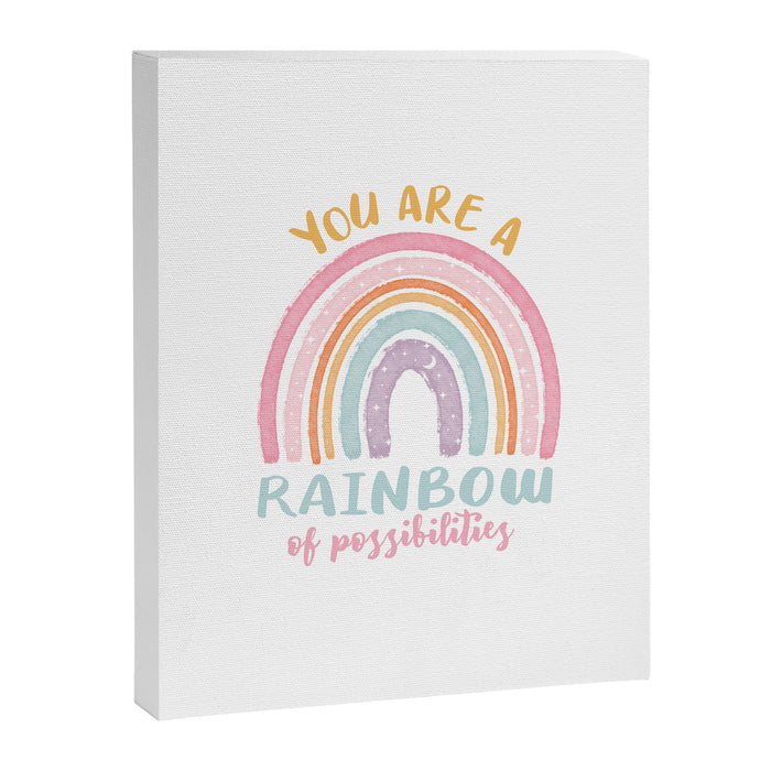You are a Rainbow of Possibilities Canvas Print Gallery Image 1