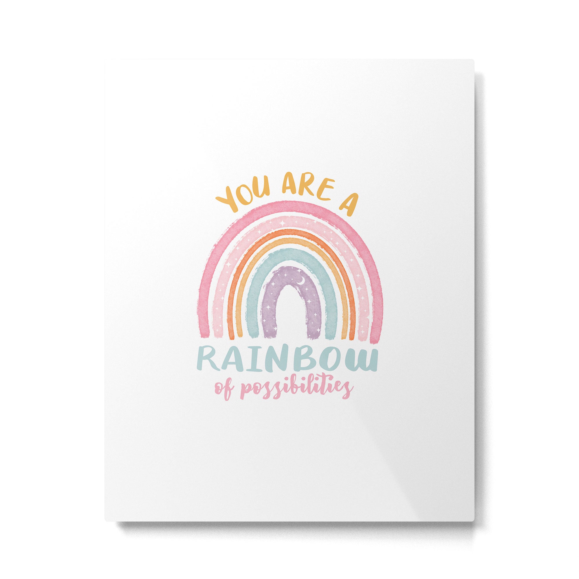 You are a Rainbow of Possibilities Metal Print Gallery Image 4
