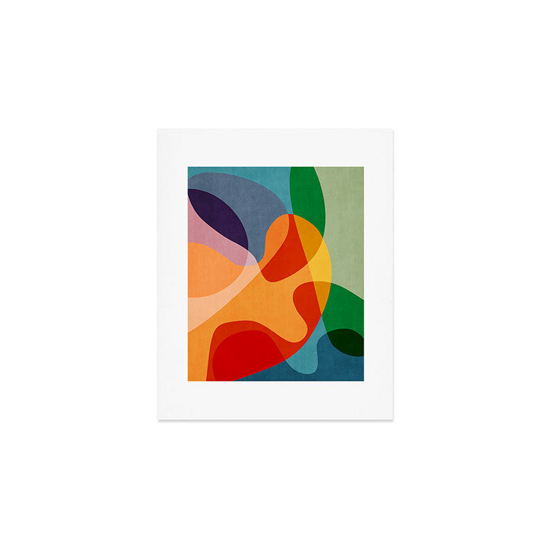 Abstract Colorful Artwork VI Art Print Gallery Image 1