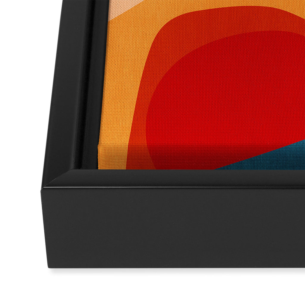 Abstract Colorful Artwork VI Framed Canvas Print Gallery Image 3