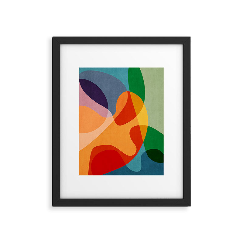 Abstract Colorful Artwork VI Framed Art Print Gallery Image 5