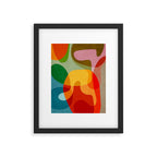 Abstract Colorful Artwork VII Framed Art Print Gallery Image 5