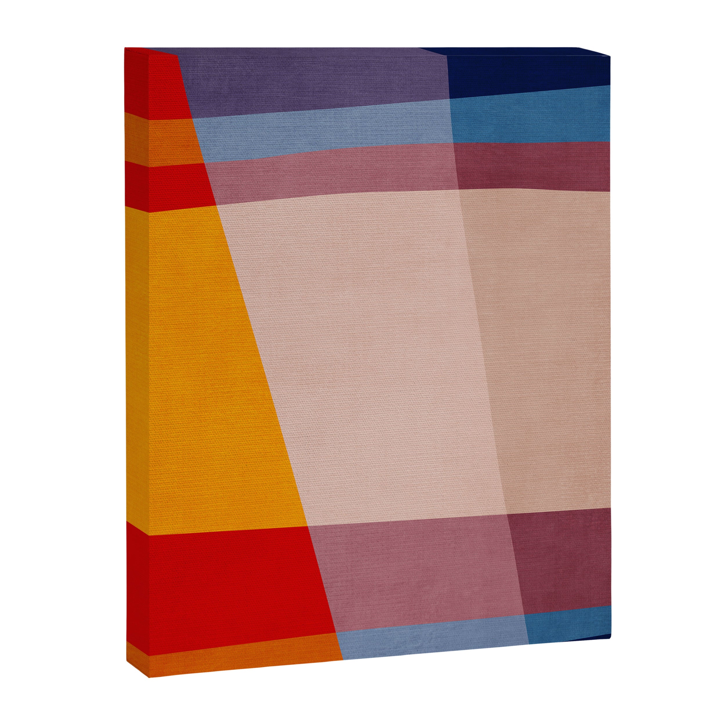 Abstract Mid-Century Modern Colors  Canvas Print Gallery Image 6