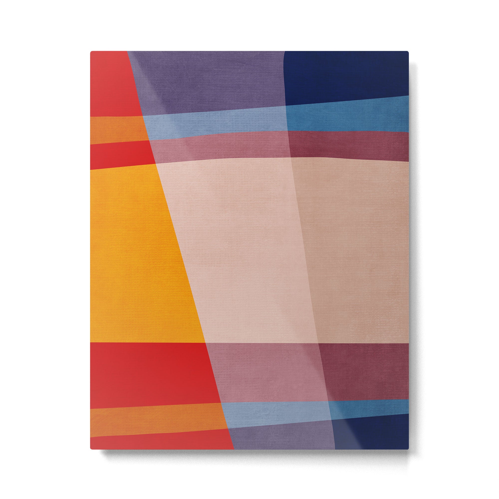 Abstract Mid-Century Modern Colors  Metal Print Gallery Image 4