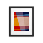 Abstract Mid-Century Modern Colors  Framed Art Print Gallery Image 5