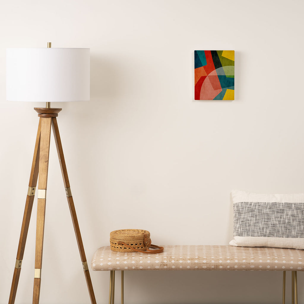 Abstract Modern Colorful Original Art Canvas Print Gallery Image 2