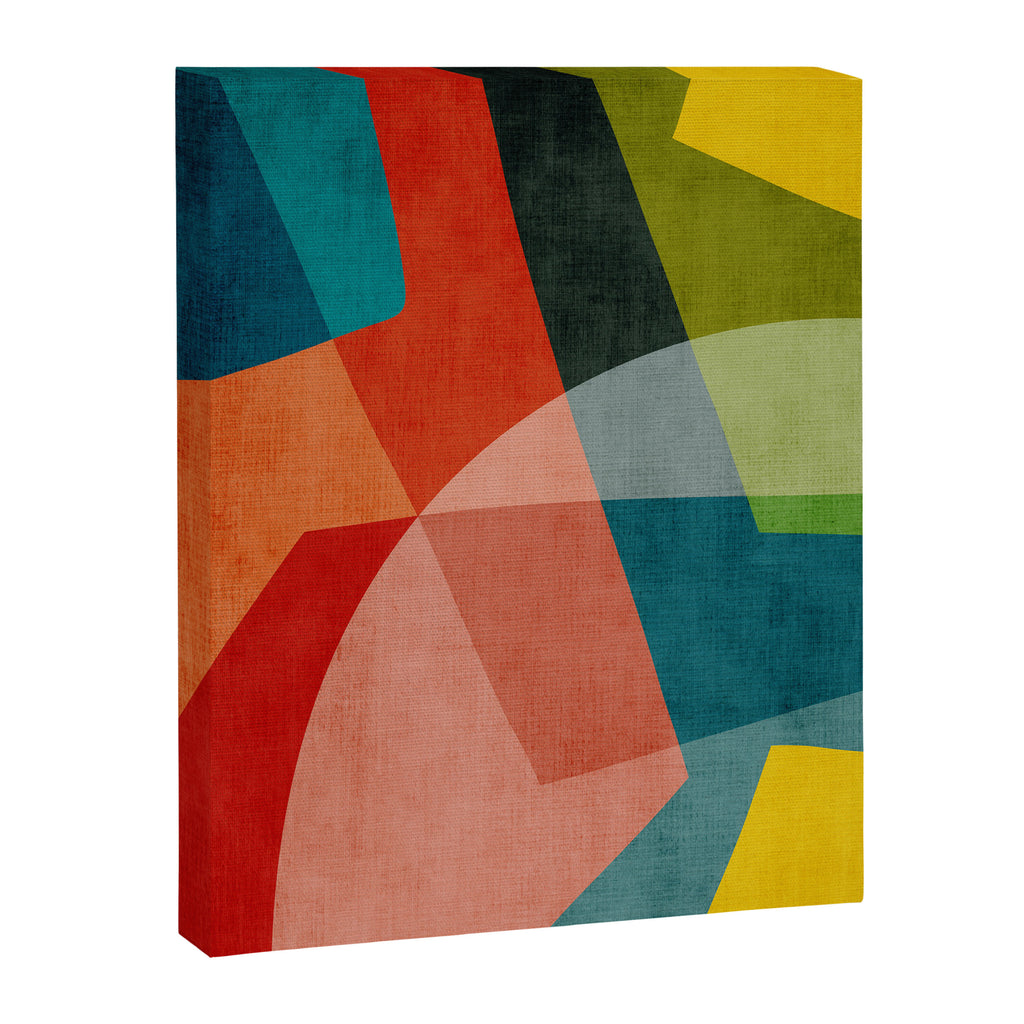 Abstract Modern Colorful Original Art Canvas Print Gallery Image 6