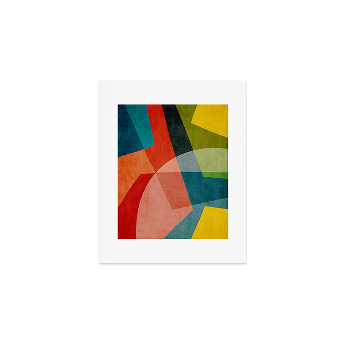 Abstract Modern Colorful Original Art Art Print Gallery Image 1