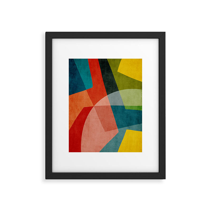 Abstract Modern Colorful Original Art Framed Art Print Gallery Image 5