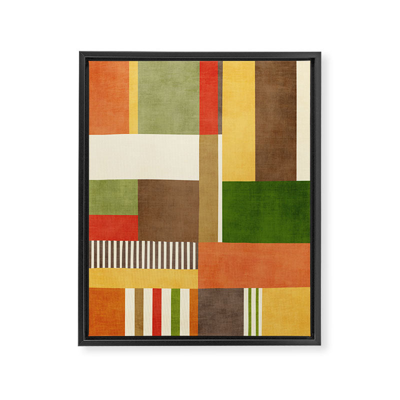 Autumn Colors Artwork Modern Original Art Framed Canvas Print Gallery Image 6