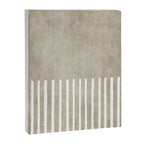 Beige White Minimalism 001 Canvas Print Gallery Image 6