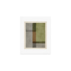 Black Green Brown Gray Bold Modern Artwork Art Print Gallery Image 1