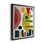 Colorful Bold Abstract Modern Artwork H03 Framed Canvas Print Gallery Image 2