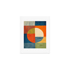 Colorful Bold Geometric Original Artwork Art Print Gallery Image 1