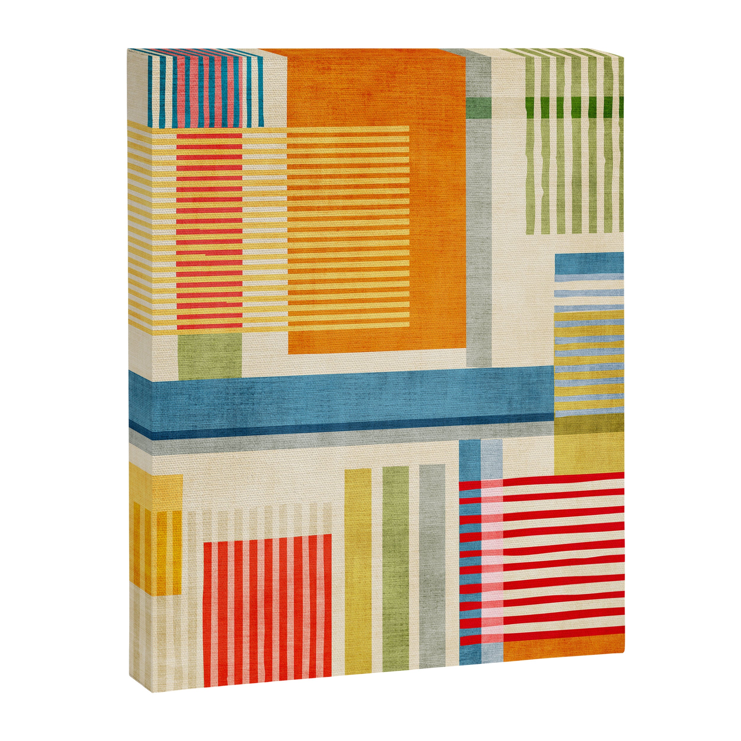Colorful Geometric Modern Design Art I Canvas Print Gallery Image 6